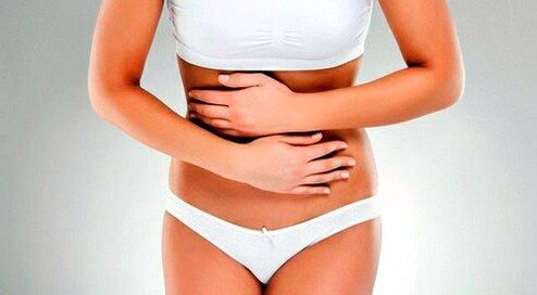 ból brzucha wywołany pasożytami